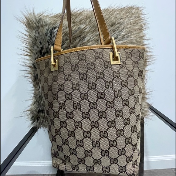 Gucci gg monogram bucket bag - Picture 2 of 7